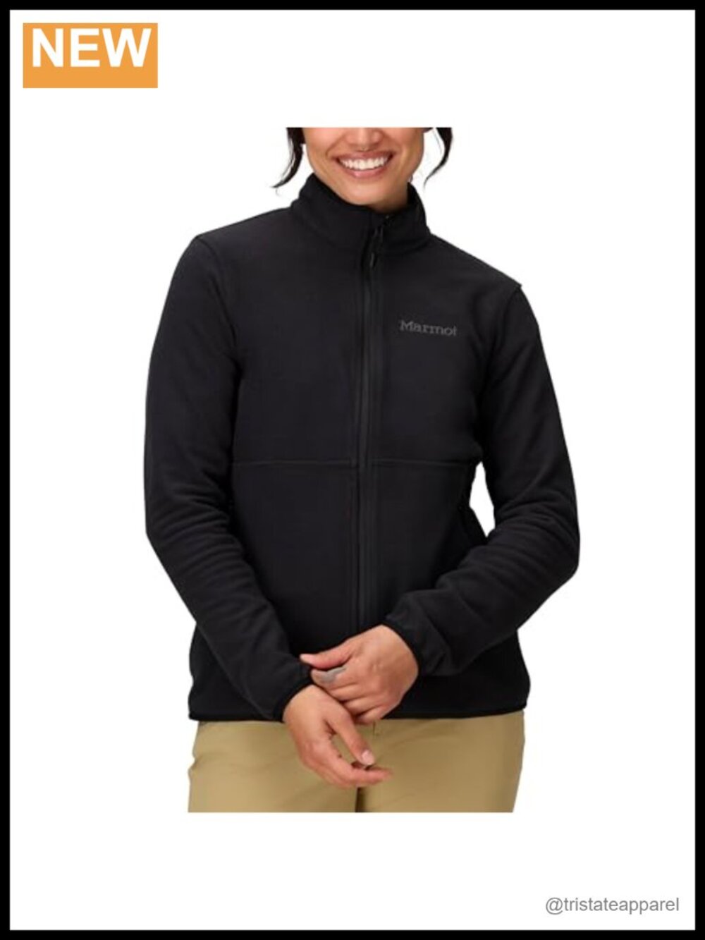 Rocklin Full Zip Fleece Jacket Lightweight Mid Layer Womens